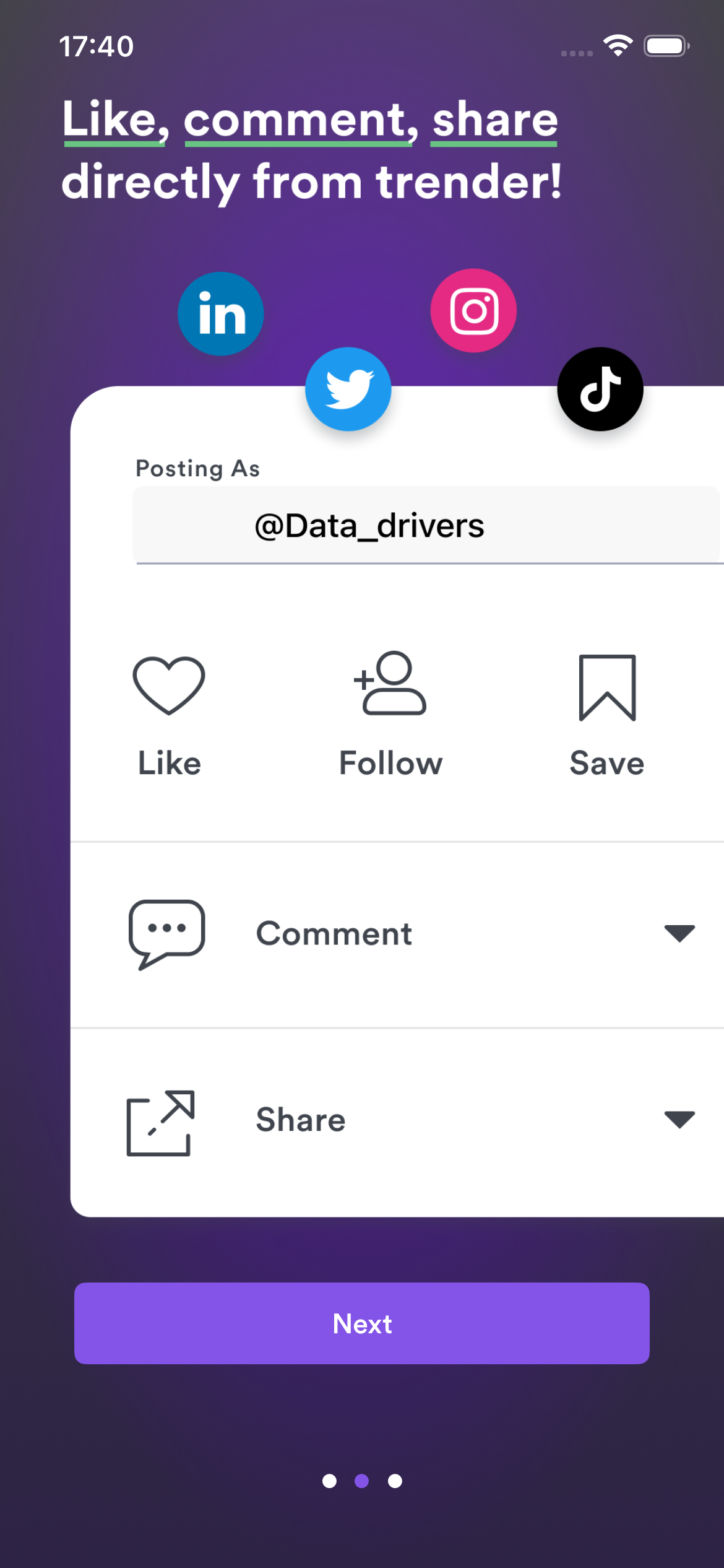 Trender.ai - Analytics