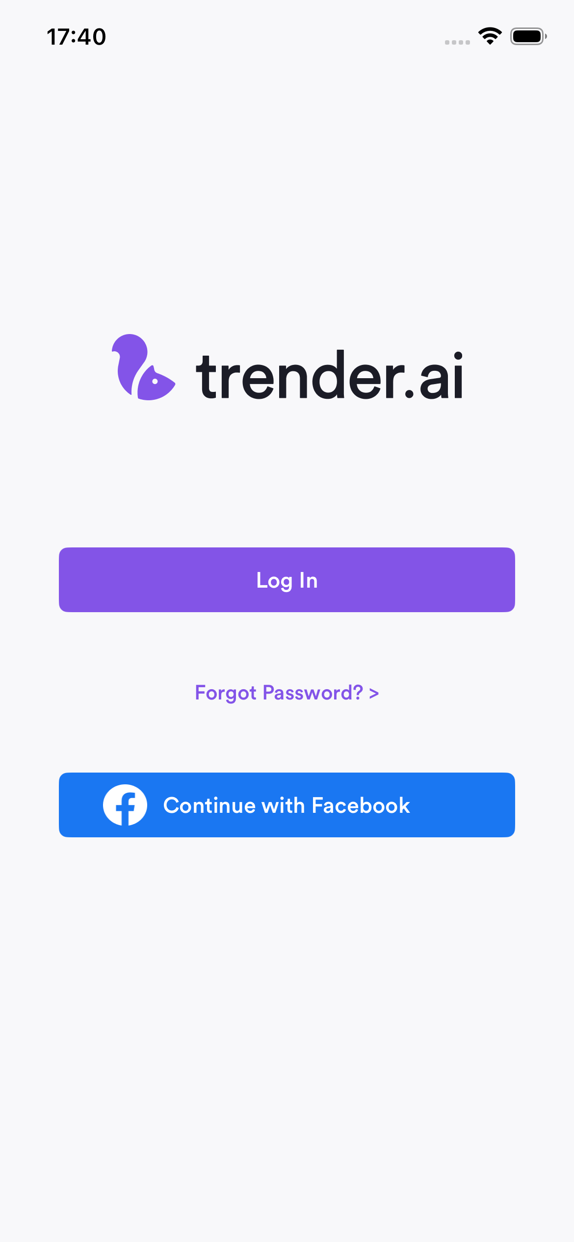 Trender.ai - Settings
